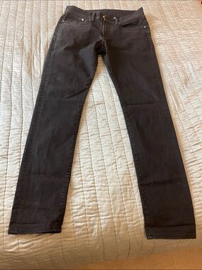 ❤️ 6 for 20 ❤️  &Denim by H&M mens skinny jeans size 32 black wash